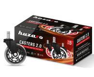Huzaro Kółka do fotela Casters 2.0 Black HZ-Casters 2.0 Black - 1095468 - zdjęcie 3
